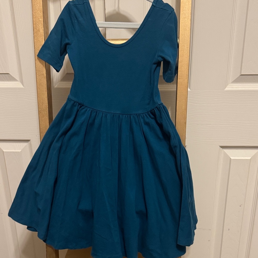 Elegant Teal Kids Dress